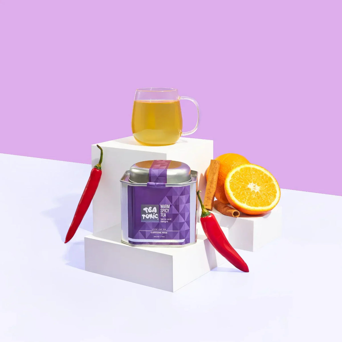How to make Mulled Wine with Warm Spicy Tea