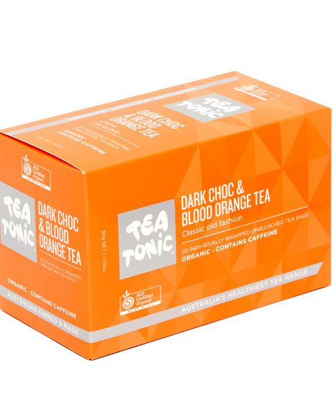 Blood Orange & Dark Chocolate Tea - 20 Teabags Box Organic