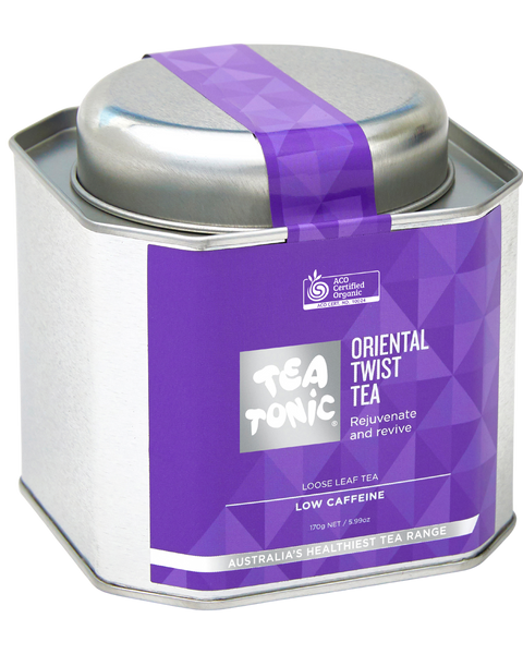 Oriental Twist Tea - Tin Loose Leaf Organic