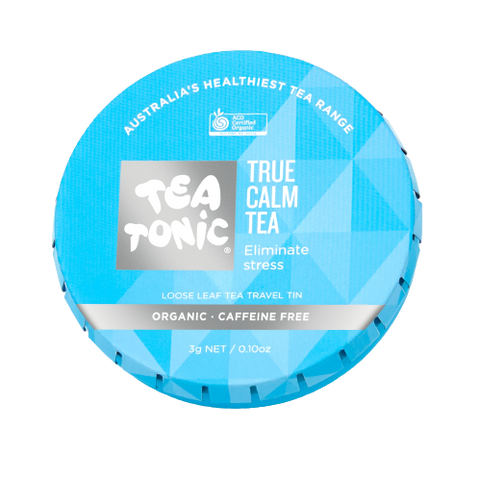 True Calm Tea - Travel Tin Loose Leaf Tea Organic