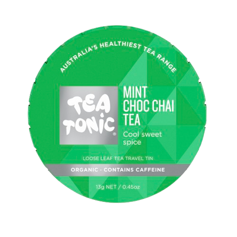 Mint Choc Chai Tea - Travel Tin Loose Leaf Tea Organic