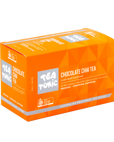 Chocolate Chai Tea* - 20 Teabags Box