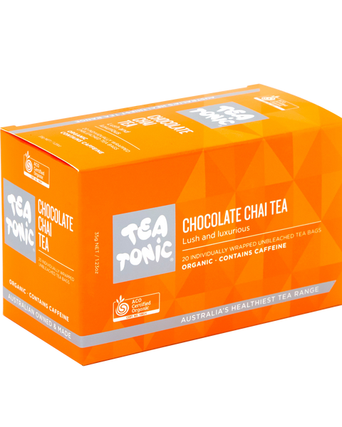 Chocolate Chai Tea - 20 Teabags Box Organic
