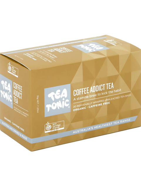 Coffee Addict Tea - 20 Teabags Box Organic