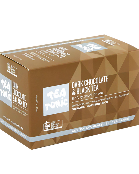 Dark Chocolate & Black Tea -  Box 20 Teabags