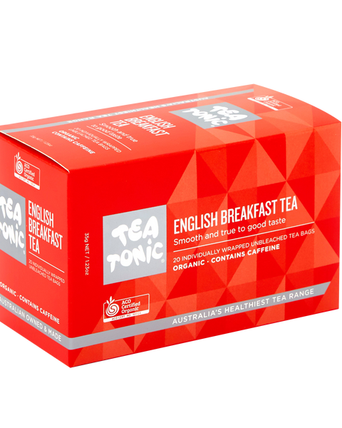 English Breakfast Tea - 20 Teabags Box Organic