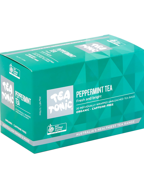Peppermint Tea  -  20 Teabags Box Organic