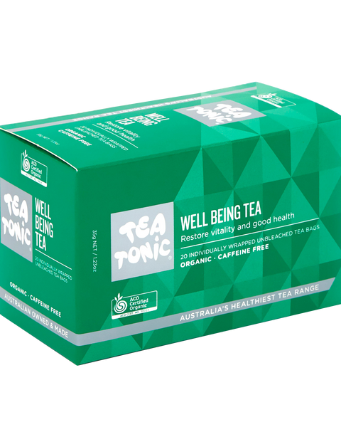 Well Being Tea 20 Teabags - Box