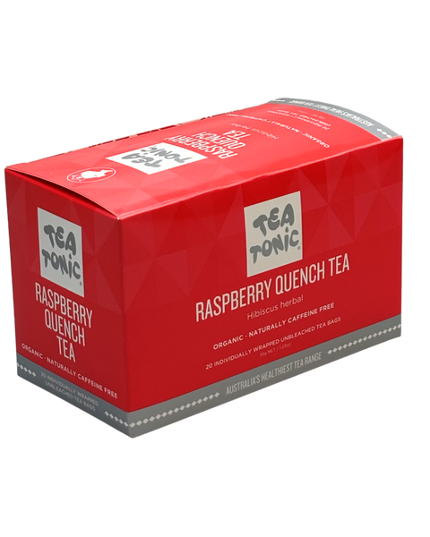 Raspberry Quench Tea -  20 Teabags Box Organic