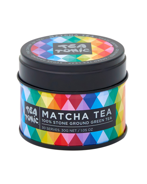 Peach Matcha Tea - 30g Tin Organic