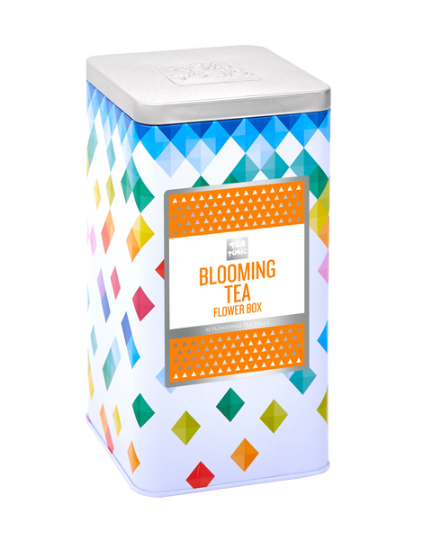 Blooming Flower Tea Ball - Tall Tin