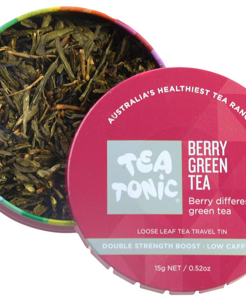 Berry Green Tea - Travel Tin Loose Leaf Tea