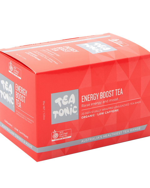 Energy Boost Tea - 20 Teabags Box Organic