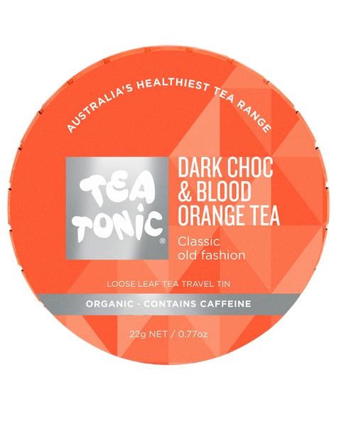 Blood Orange & Dark Choc Tea -  Travel Tin Loose Leaf Tea