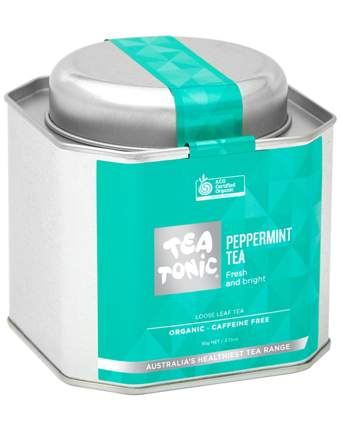 Peppermint Tea - Tin Loose Leaf Organic