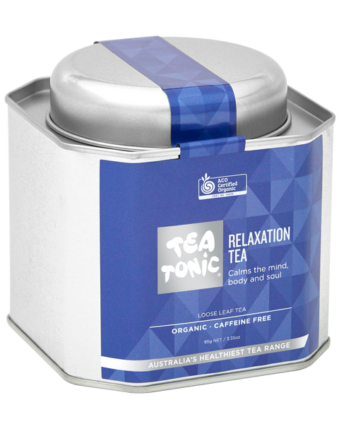 Relaxation Tea - Tin Loose Leaf Organic