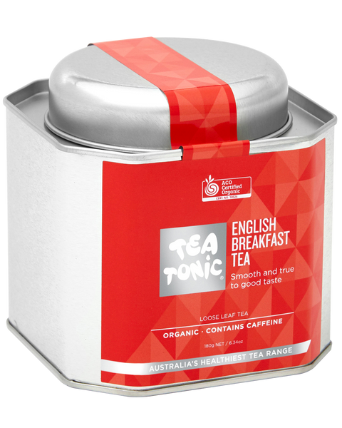 English Breakfast Tea - Tin Loose Leaf Organic