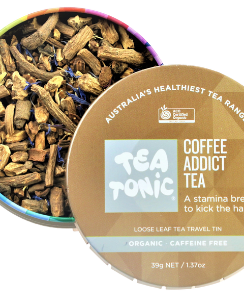 Coffee Addict Tea - Travel Tin Loose Leaf Tea Organic