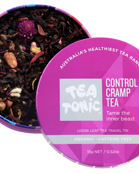 Control Cramp Tea - Travel Tin Loose Leaf Tea Organic