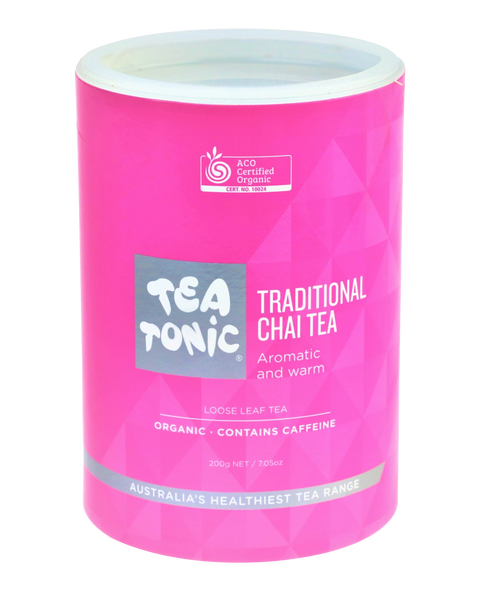 Traditional Chai Tea - Refill Tube Loose Leaf Organic