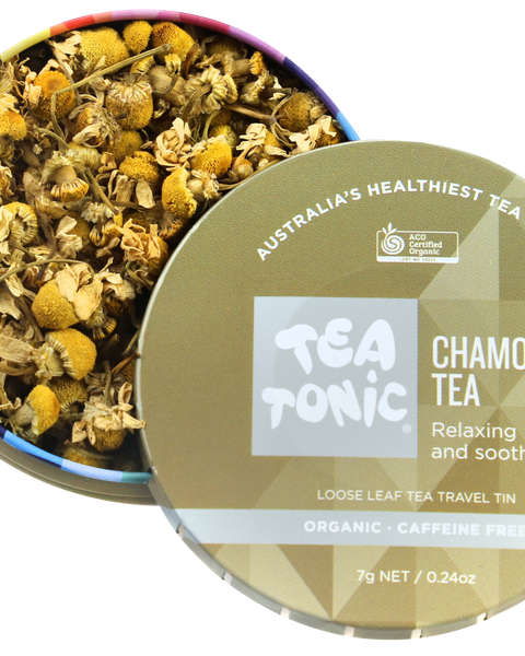 Chamomile Tea - Travel Tin Loose Leaf Tea Organic