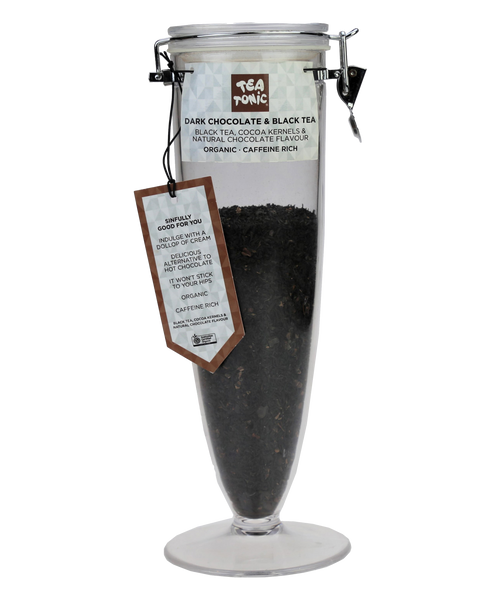 Dark Chocolate & Black Tea - Loose Leaf Cone Jar