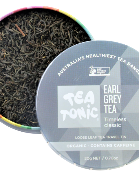 Earl Grey Tea - Travel Tin Loose Leaf Tea Organic