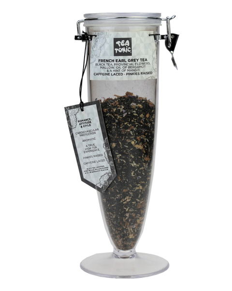 French Earl Grey Tea - Cone Jar Loose leaf