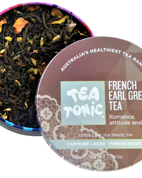 French Earl Grey Tea  - Travel Tin Loose Leaf Tea