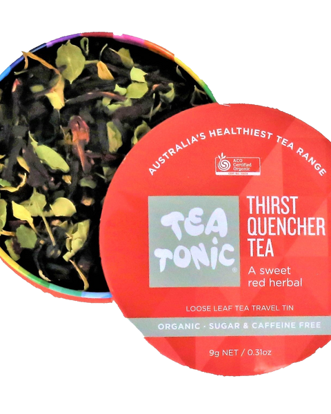 Thirst Quencher Tea- Travel Tin  Loose Leaf Tea Organic