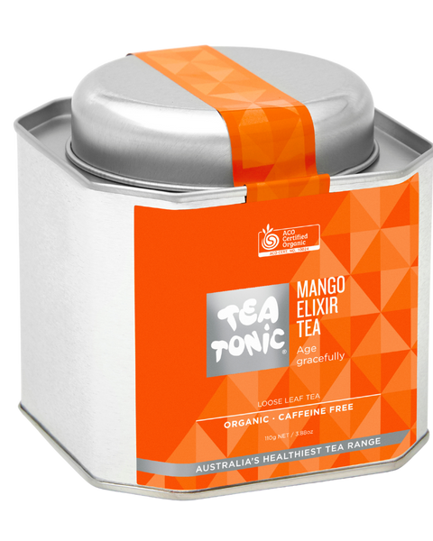 Mango Elixir Tea - Tin Loose Leaf Organic