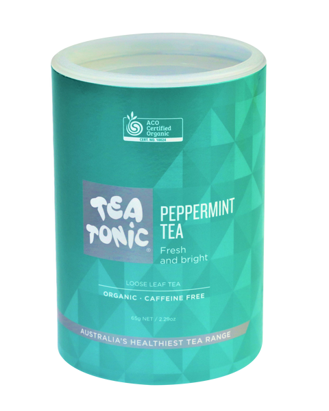 Peppermint Tea - Refill Tube Loose Leaf Organic