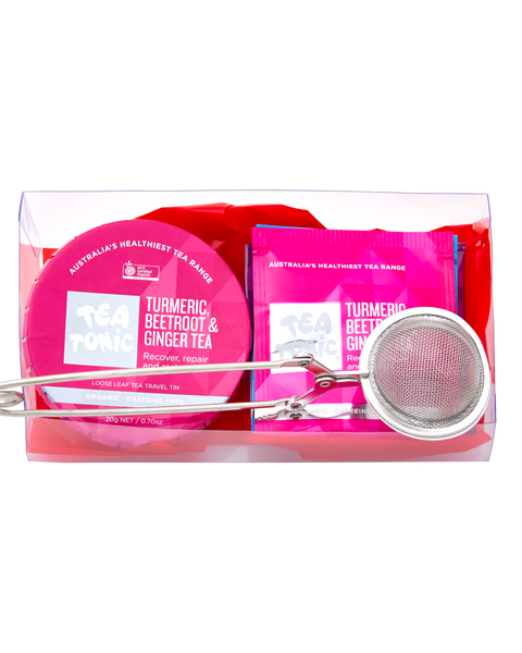 Turmeric, Beetroot & Ginger Tea - Travel Pack