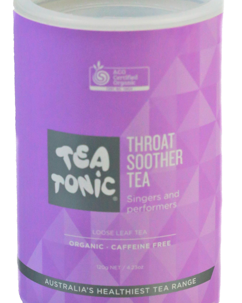 Throat Soother Tea - Refill Tube Loose Leaf Organic