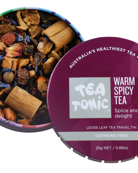 Warm Spicy Tea - Travel Tin Loose Leaf Tea