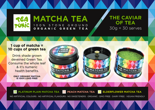 tea tonic matcha range info