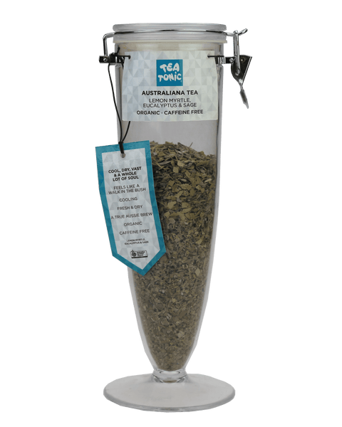 Australiana Tea - Cone Jar Loose Leaf Organic