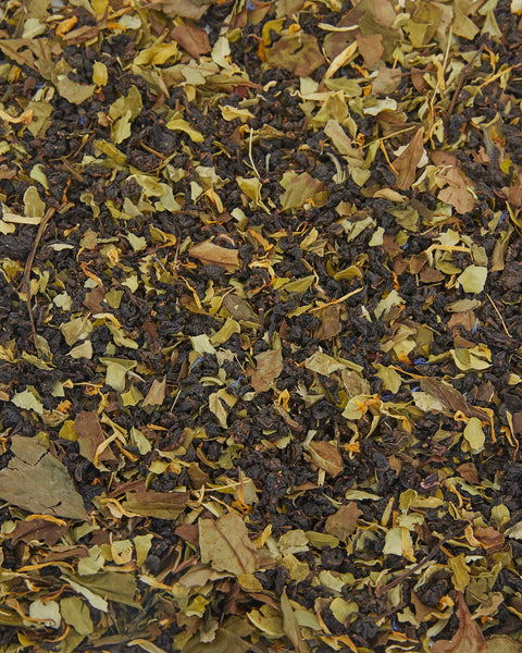 raw body reset tea leaves