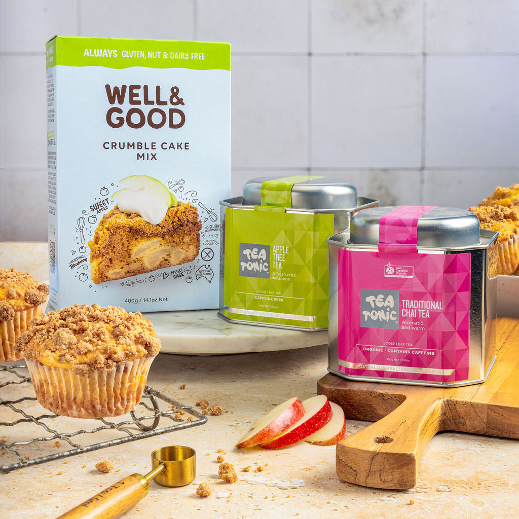 Gluten Free Apple Chai Muffin Recipe