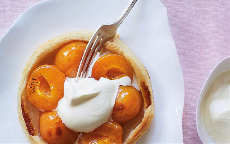 APRICOT & TEA TONIC CHAI TEA TART