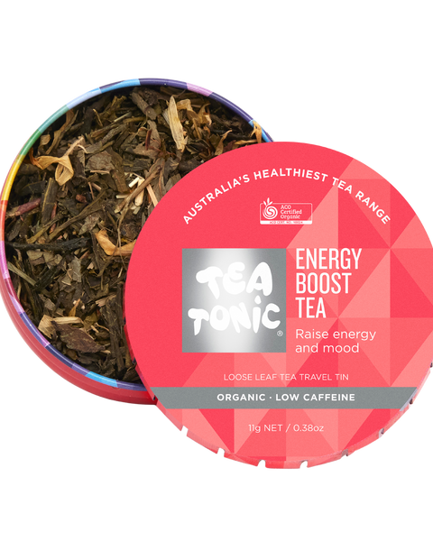 Energy Boost Tea - Travel Tin Loose Leaf