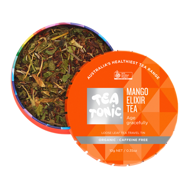 Mango Elixir Tea Loose Leaf Travel Tin