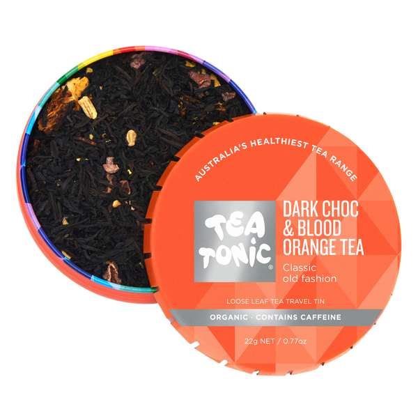 Blood Orange & Dark Choc Tea - Travel Tin