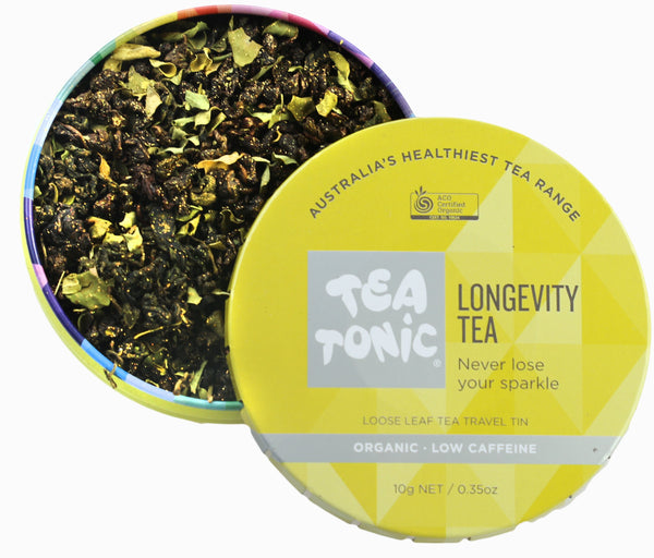 Longevity Tea - Travel Tin Loose Leaf Tea Organic