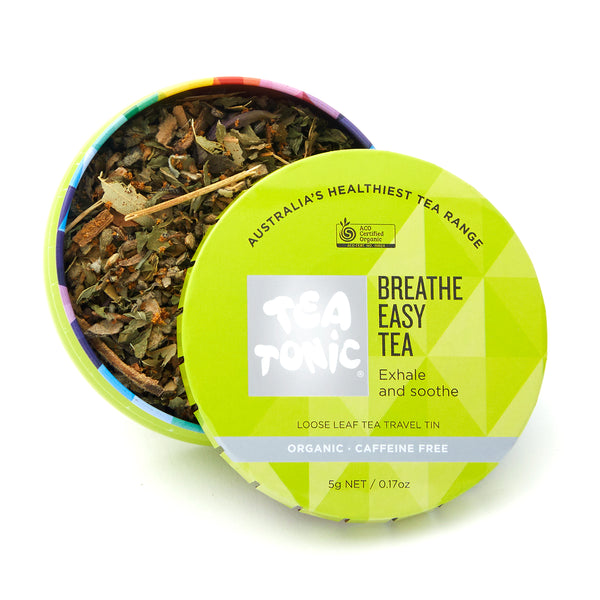 Breathe Easy Tea - Travel Tin Loose Leaf Tea Organic