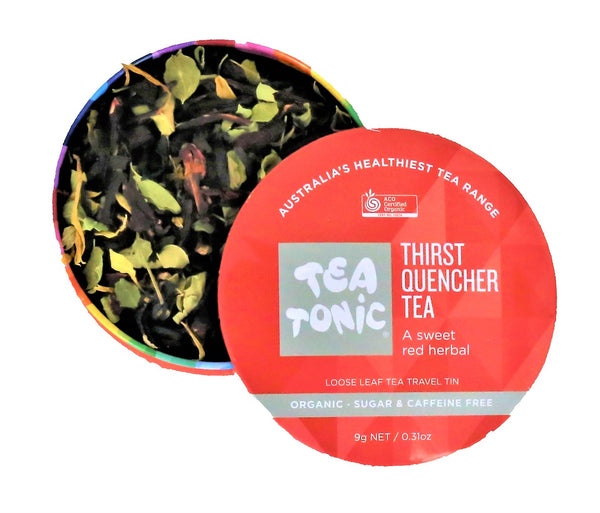Thirst Quencher Tea- Travel Tin  Loose Leaf Tea Organic