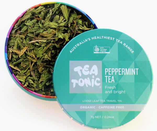 Peppermint Tea - Travel Tin Loose Leaf Tea Organic