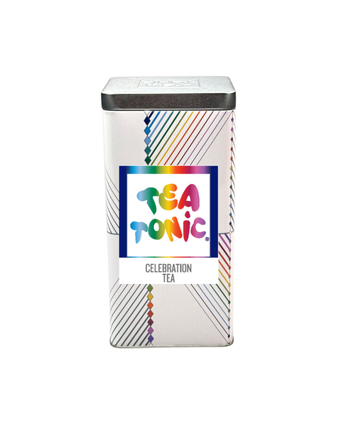 TALL TIN CELEBRATION TEA - 50 TEABAGS