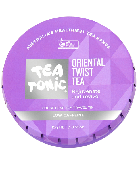 Oriental Twist Tea Loose Leaf Travel Tin