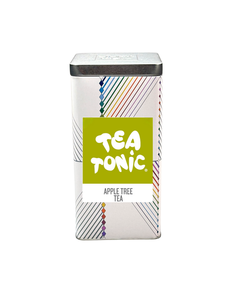 TALL TIN APPLE TREE TEA - 50 TEABAGS